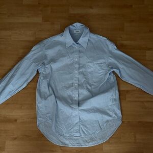 TNA Light Blue Women's Button Down Shirt